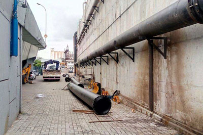 Montagem de Tubulação de PEAD